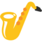 Saxophone emoji on Google